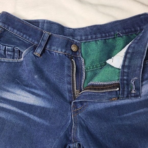 Vintage CAT Blue Jeans. No Size Tag - Picture 9 of 14